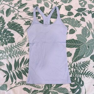lululemon athletica Light Blue Tank Top